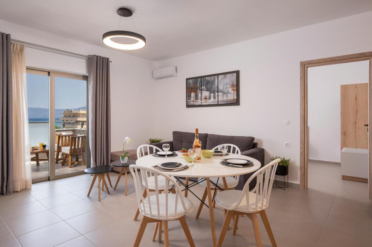 Indigo Blue Seaside Deluxe Apartments Kissamos Luaran gambar
