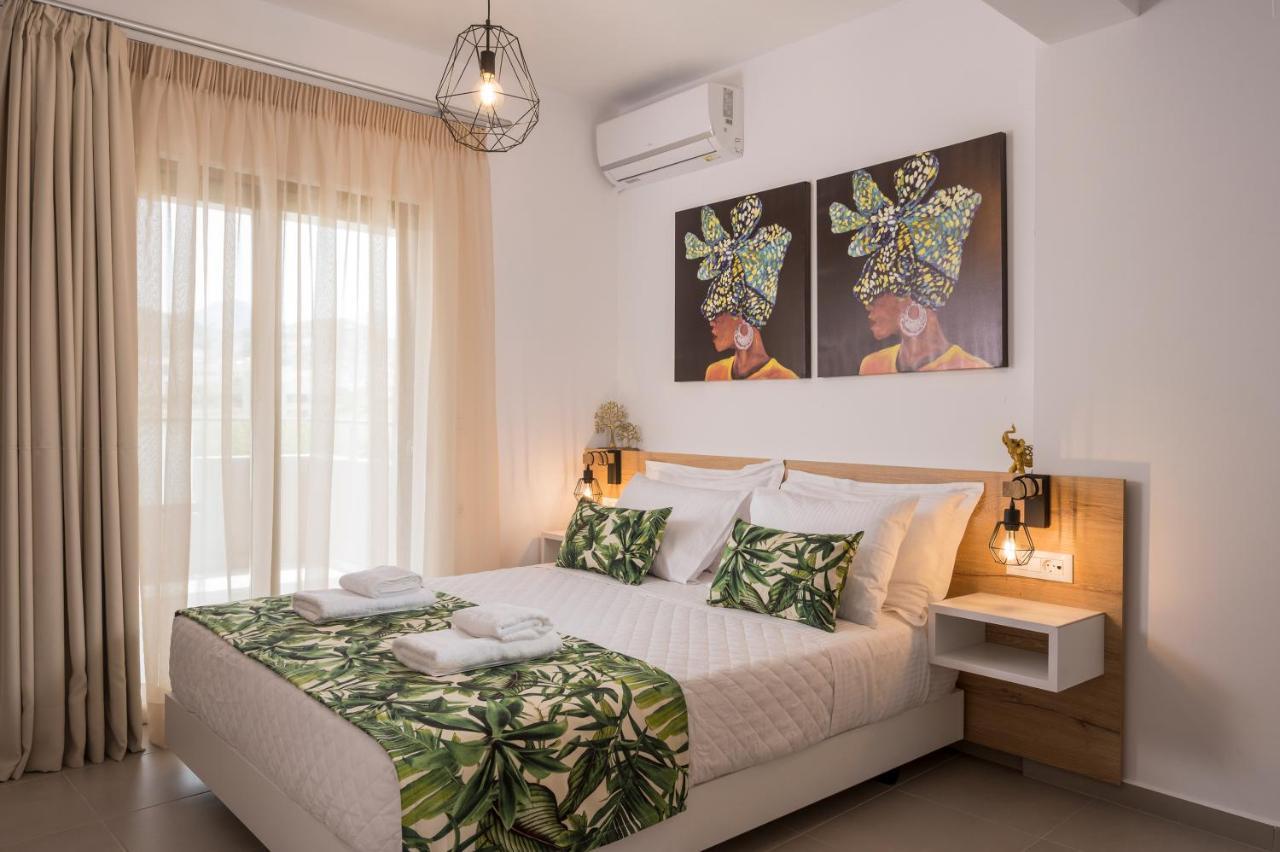 Indigo Blue Seaside Deluxe Apartments Kissamos Luaran gambar