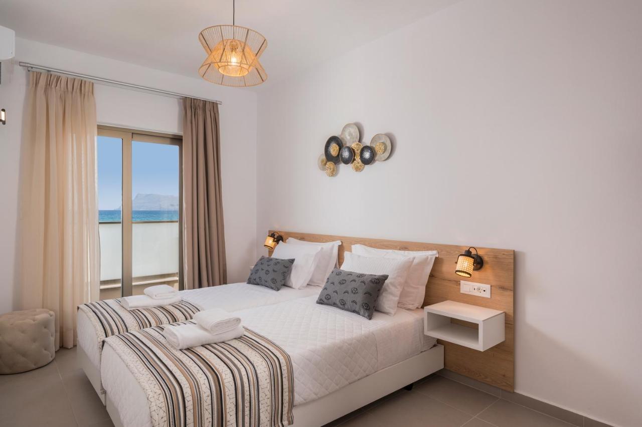 Indigo Blue Seaside Deluxe Apartments Kissamos Luaran gambar