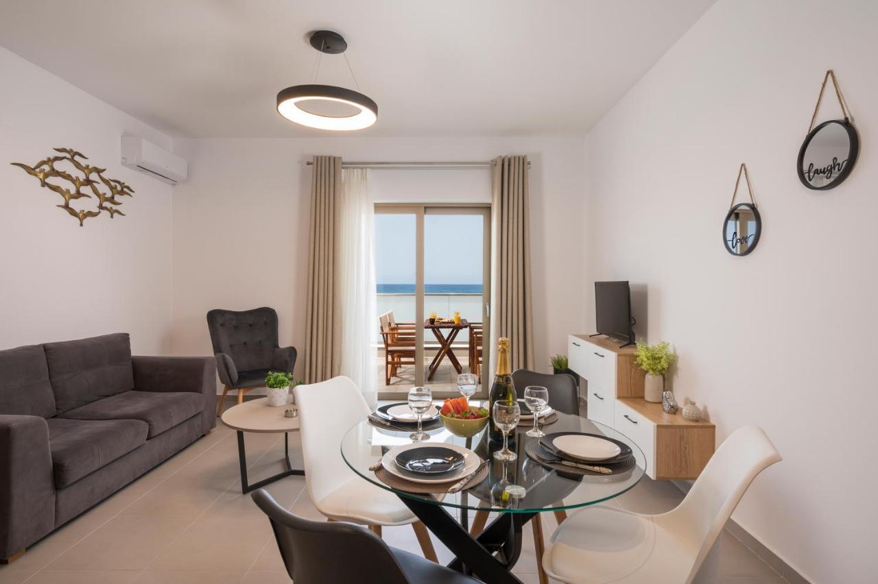 Indigo Blue Seaside Deluxe Apartments Kissamos Luaran gambar