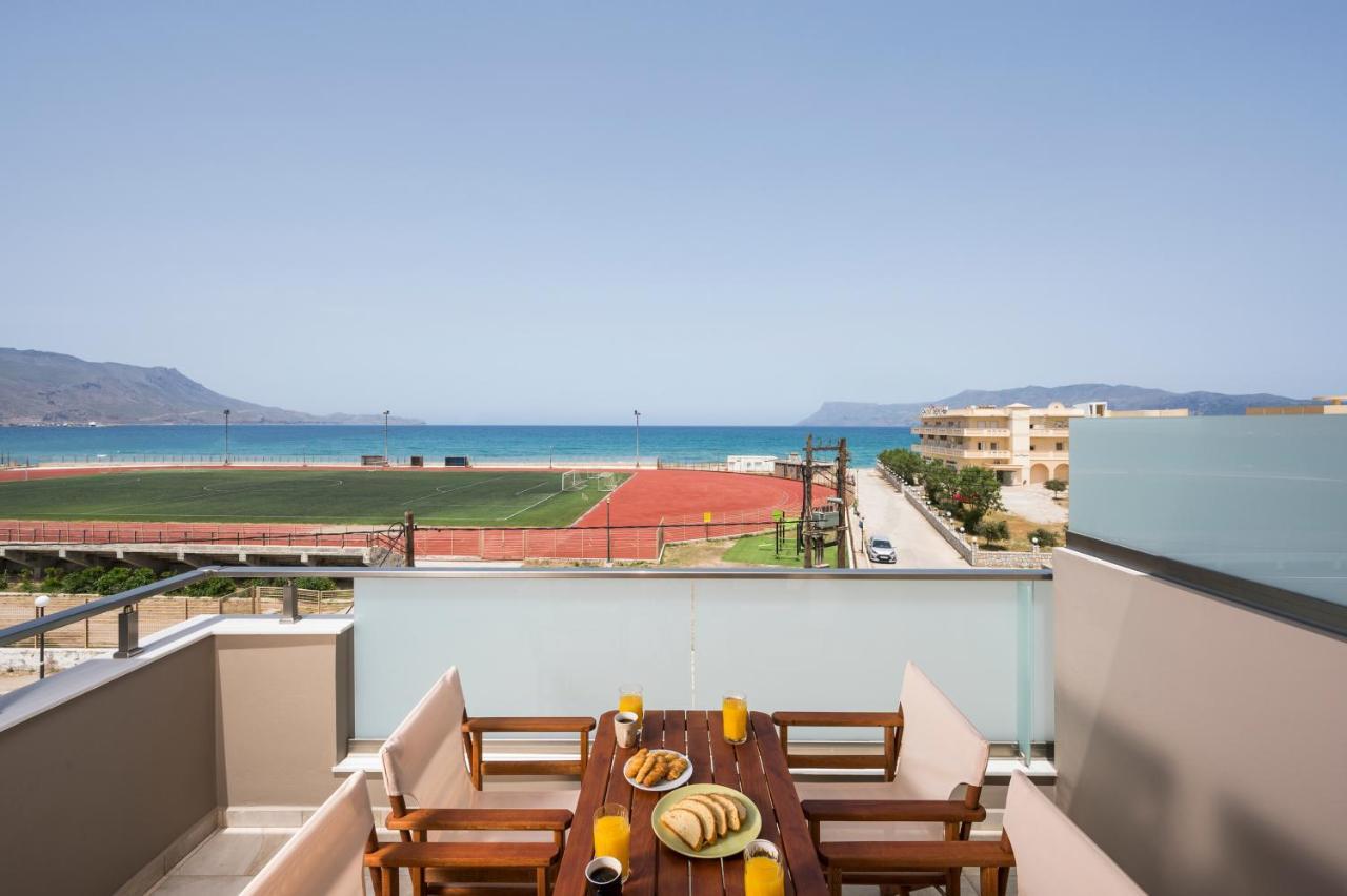 Indigo Blue Seaside Deluxe Apartments Kissamos Luaran gambar