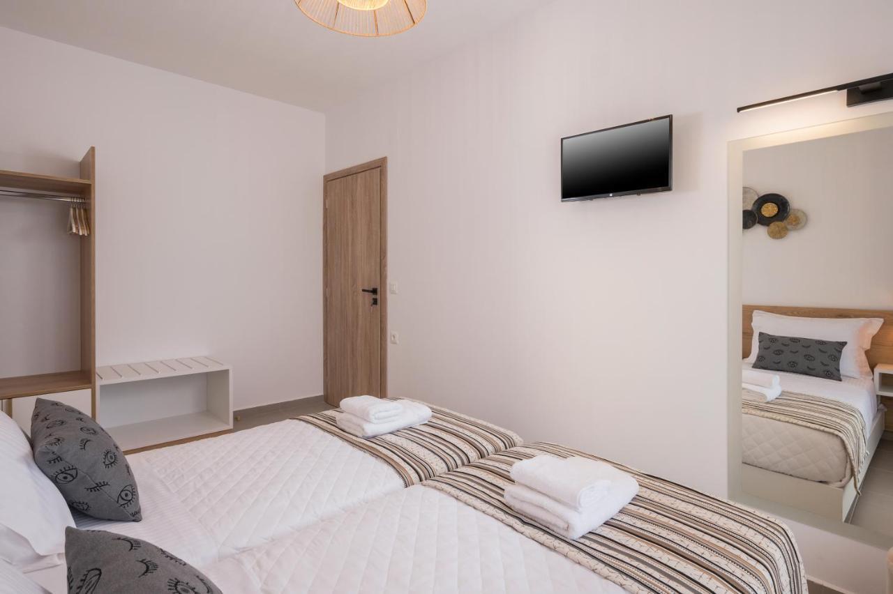 Indigo Blue Seaside Deluxe Apartments Kissamos Luaran gambar