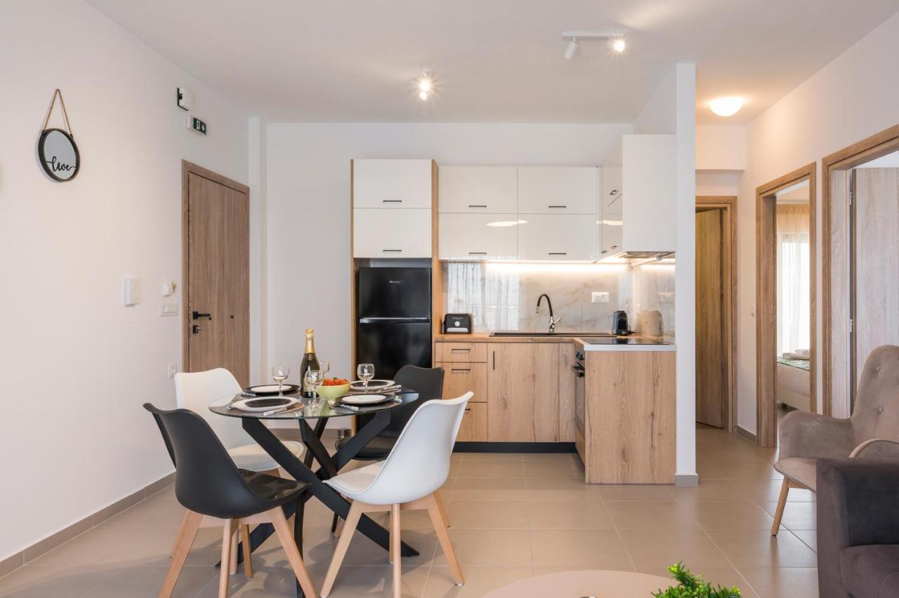 Indigo Blue Seaside Deluxe Apartments Kissamos Luaran gambar