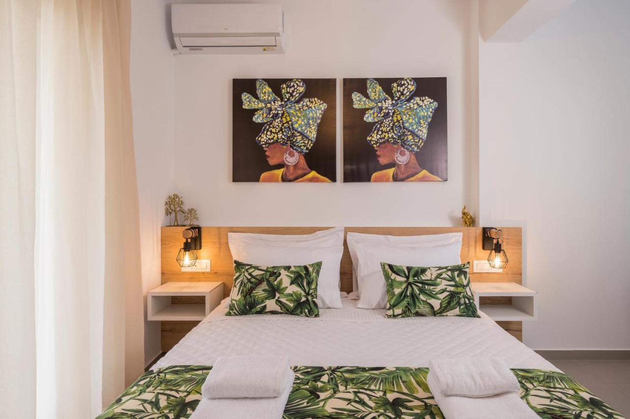 Indigo Blue Seaside Deluxe Apartments Kissamos Luaran gambar