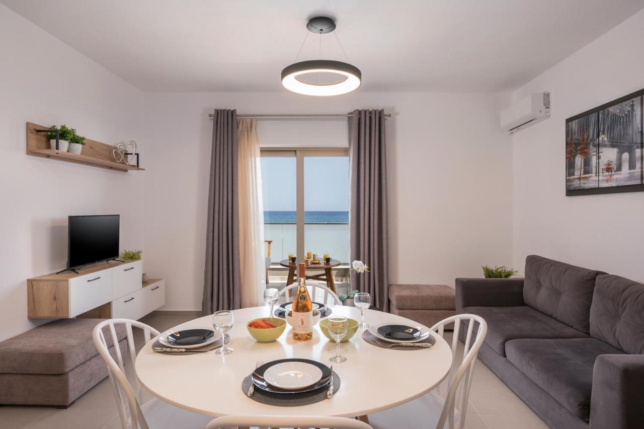 Indigo Blue Seaside Deluxe Apartments Kissamos Luaran gambar