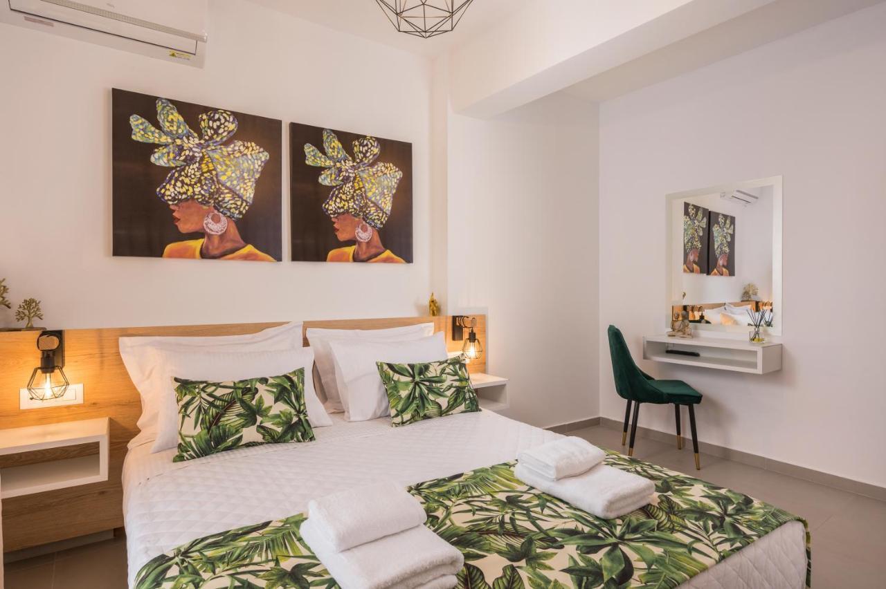 Indigo Blue Seaside Deluxe Apartments Kissamos Luaran gambar